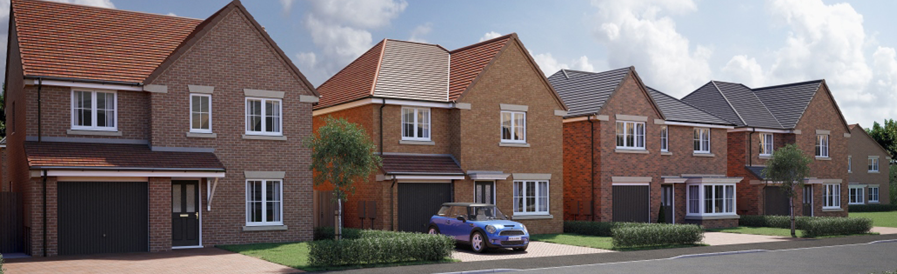 New Build Homes For Sale in Ryton Miller Homes