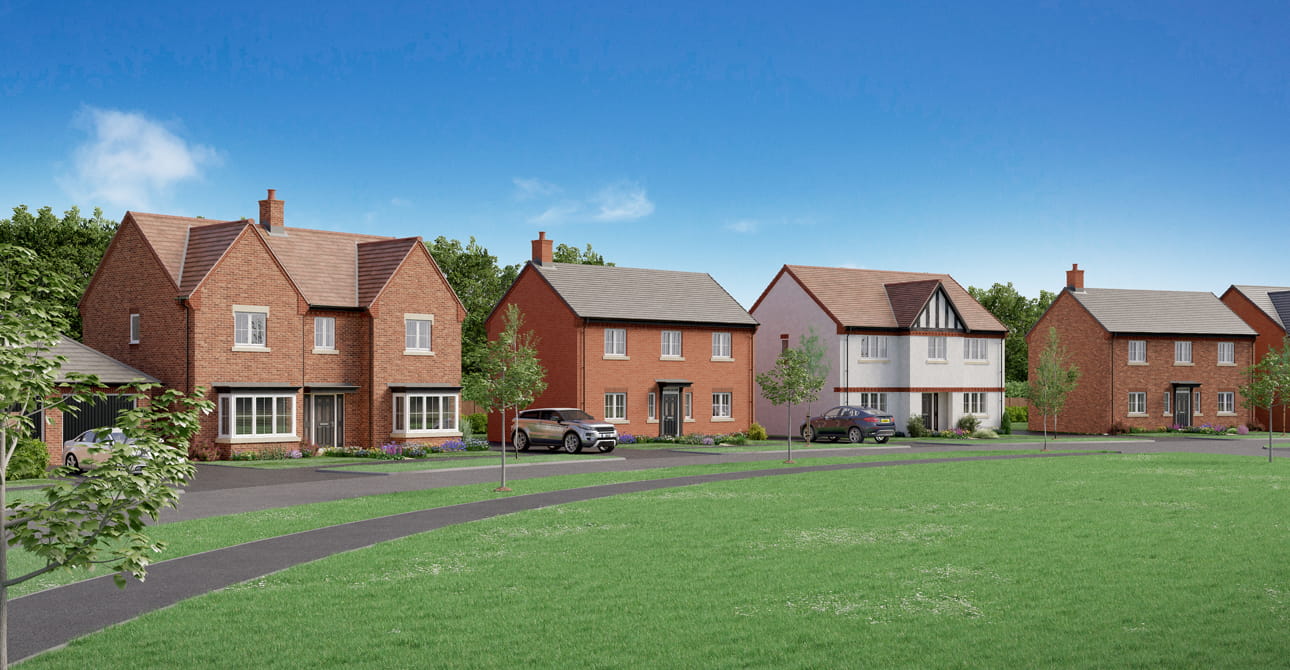 New homes in Streethay